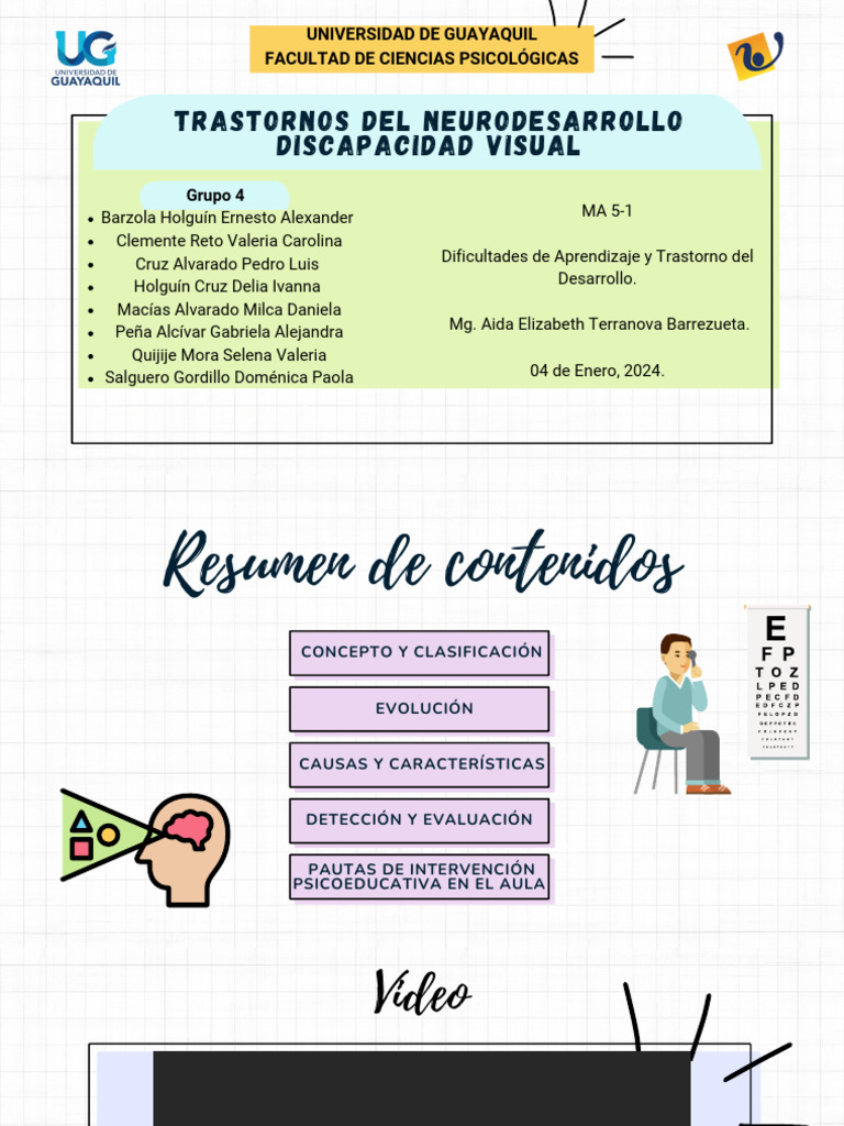 G4 Discapacidad Visual | PDF | Ojo humano | Percepción visual