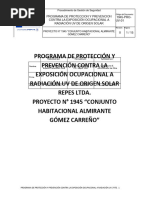 Protocolo Ruv Achs | PDF | Ultravioleta | Seguro