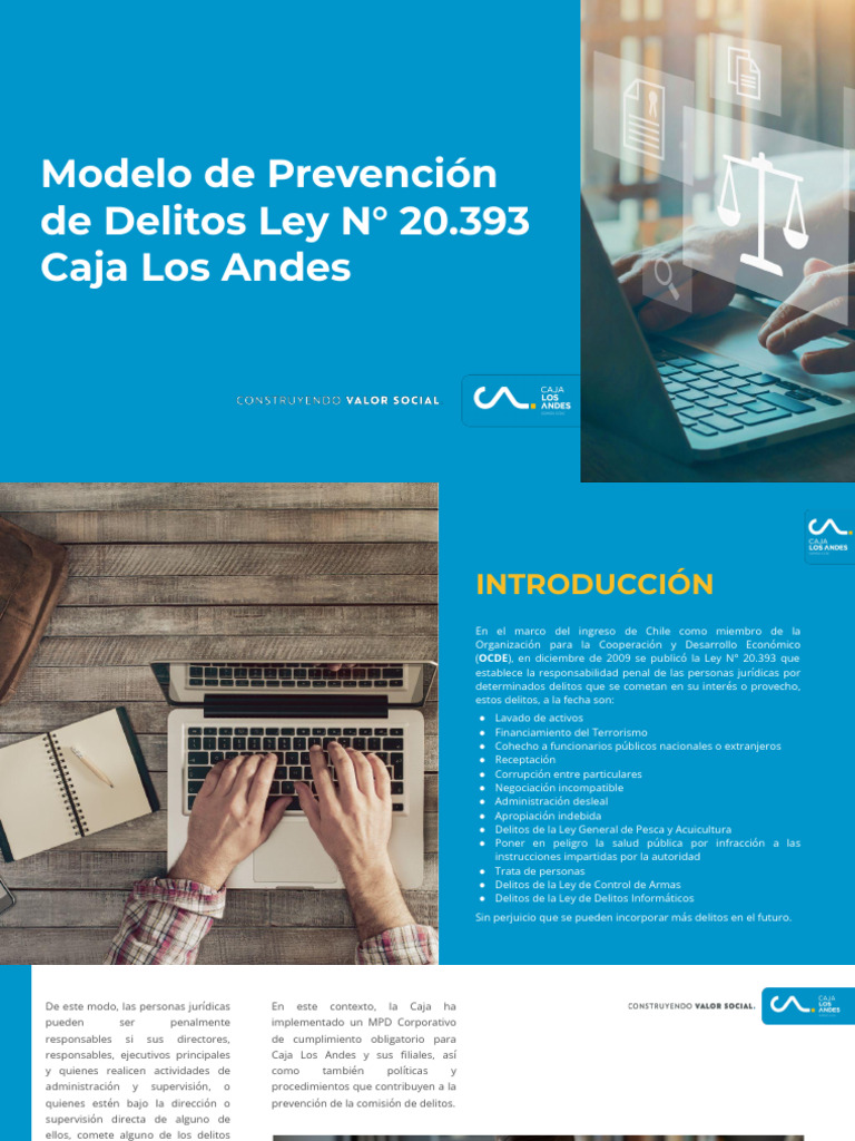 Modelo de Prevención de Delitos | PDF | Cibercrimen | Justicia