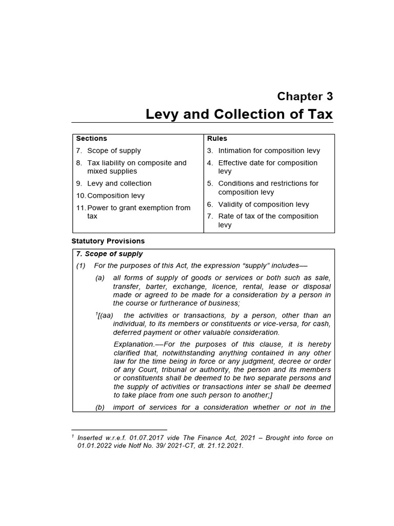 3-Levy and Collection | PDF | Taxes | Value Added Tax