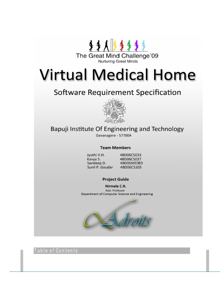 Virtual Medical Home Overview and Design | PDF | Java (Programming ...