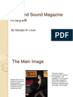 Sight and Sound Magazine