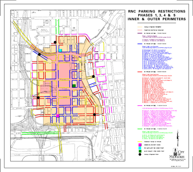 RNC Updated Parking Map | PDF