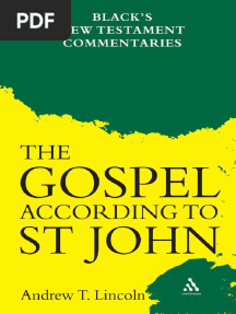 Gospel According To ST John Blacks New Testament Commentaries (Andrew Lincoln)