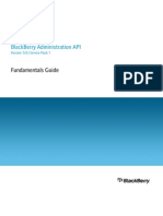 Blackberry Administration API-Fundamentals Guide