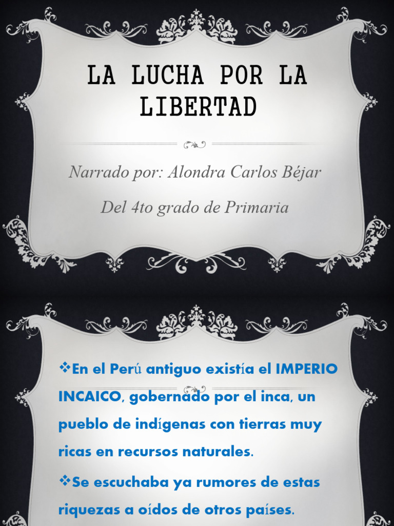 Lucha por la Libertad en el Perú | PDF | Francisco Pizarro | Imperio Inca