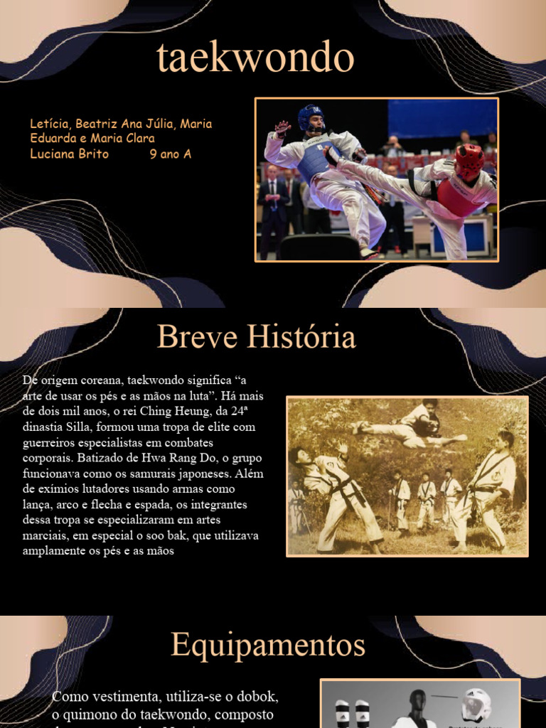 História e Regras do Taekwondo | PDF | Taekwondo