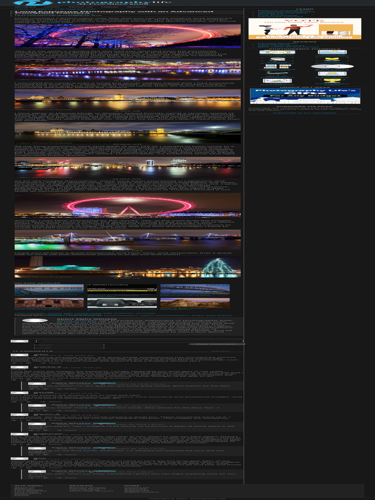 Long Exposure with Compact Cameras | PDF | Shutter Speed | Camera