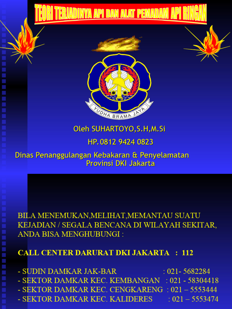 Teori API & Apar 1 | PDF