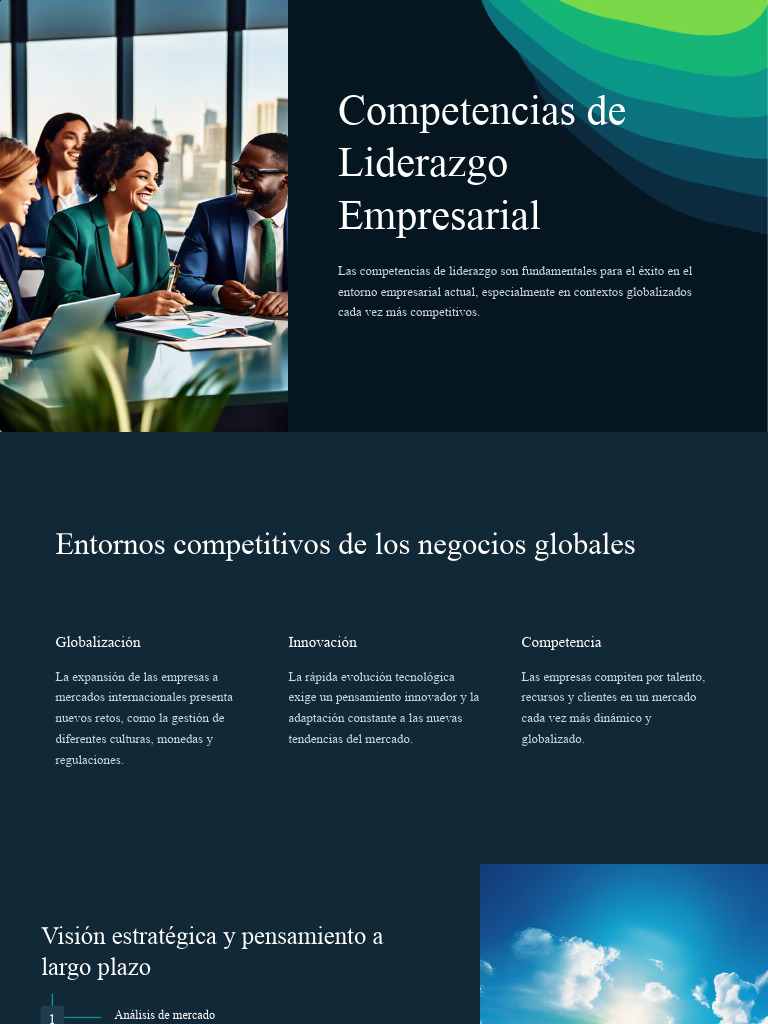 Competencias Clave en Liderazgo Empresarial | PDF | Liderazgo | Business