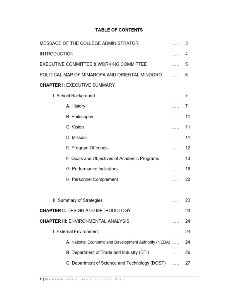 CCC Five-Year Development Plan | PDF