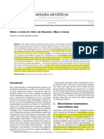 CARDOSO Sobre Teoria Valor Saussure Marx Lacan