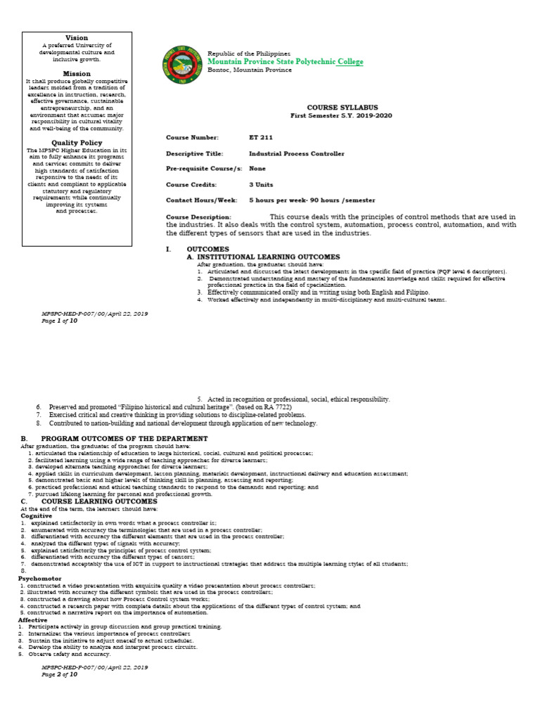 Industrial Process Controller | PDF | Learning | Automation