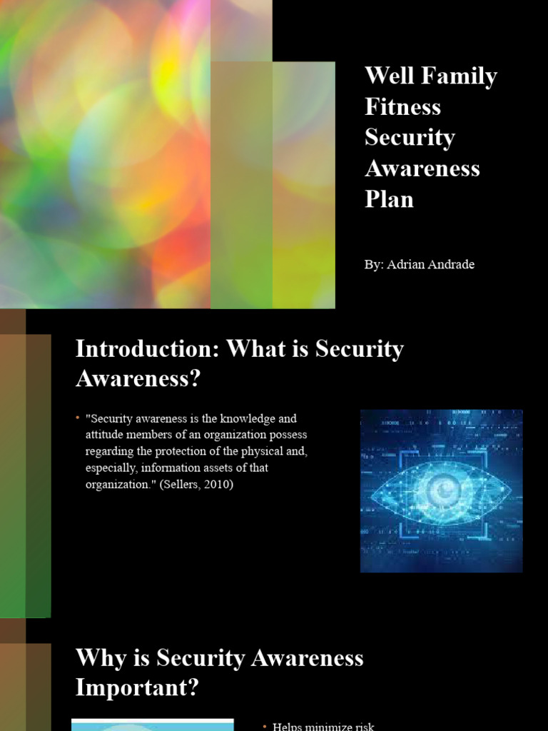 Benchmark Security Awareness Plan Presentation (1) Download Free