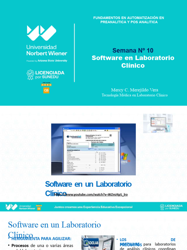 Software para Laboratorios Clínicos | PDF | Laboratorios | Software