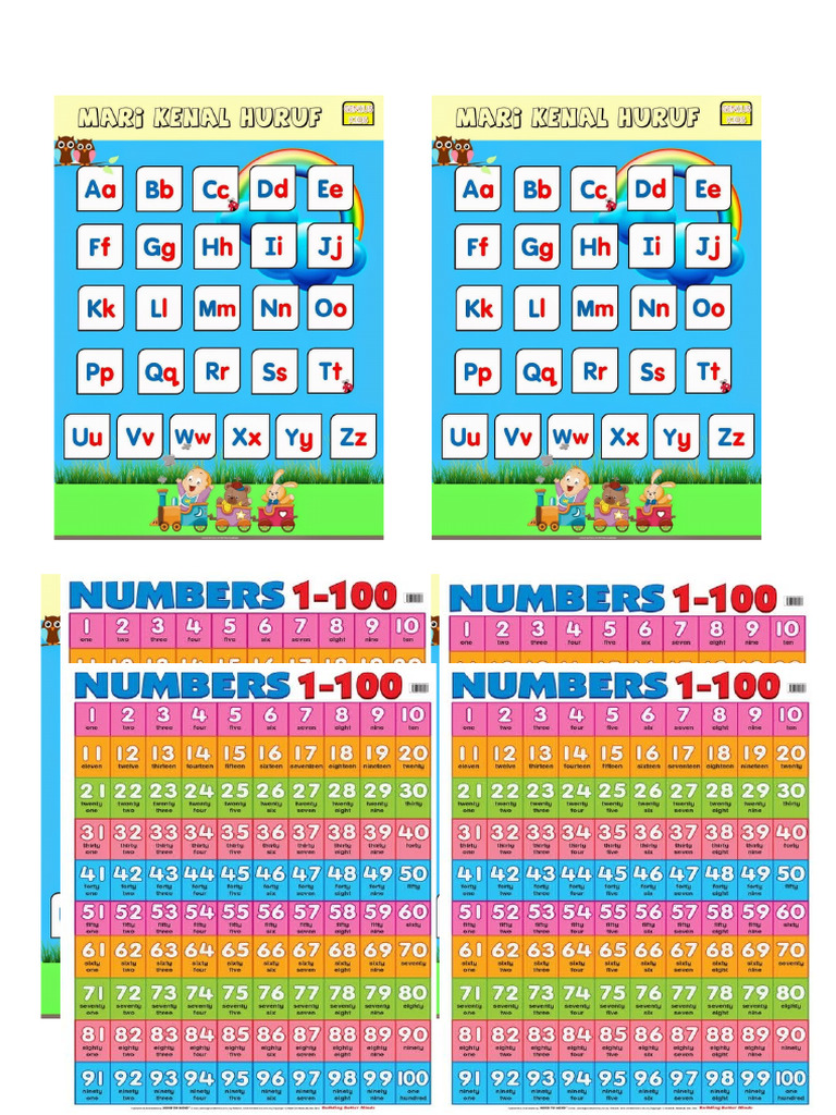 Abc Dan 123 Bagi Budak | PDF