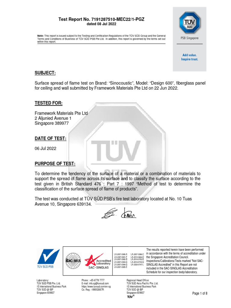 7B Framework-Fibreglass-7191287510-MEC22-1-PGZ | PDF | Fiberglass