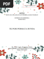 Contoh RPPH PAUD Kurikulum Merdeka | PDF