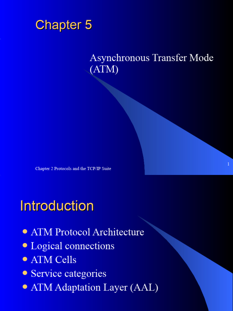 ATM Protocols & TCP/IP Basics | PDF | Asynchronous Transfer Mode ...