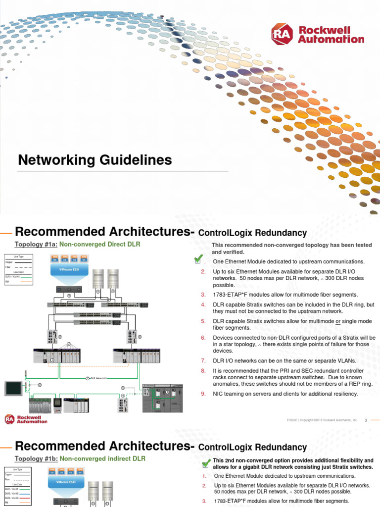 Networking Guidelines | PDF | Computer Network | Network Switch
