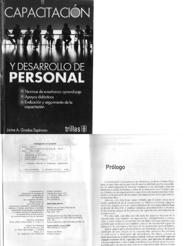 Capacitación y Desarrollo del Personal | PDF | Aprendizaje ...