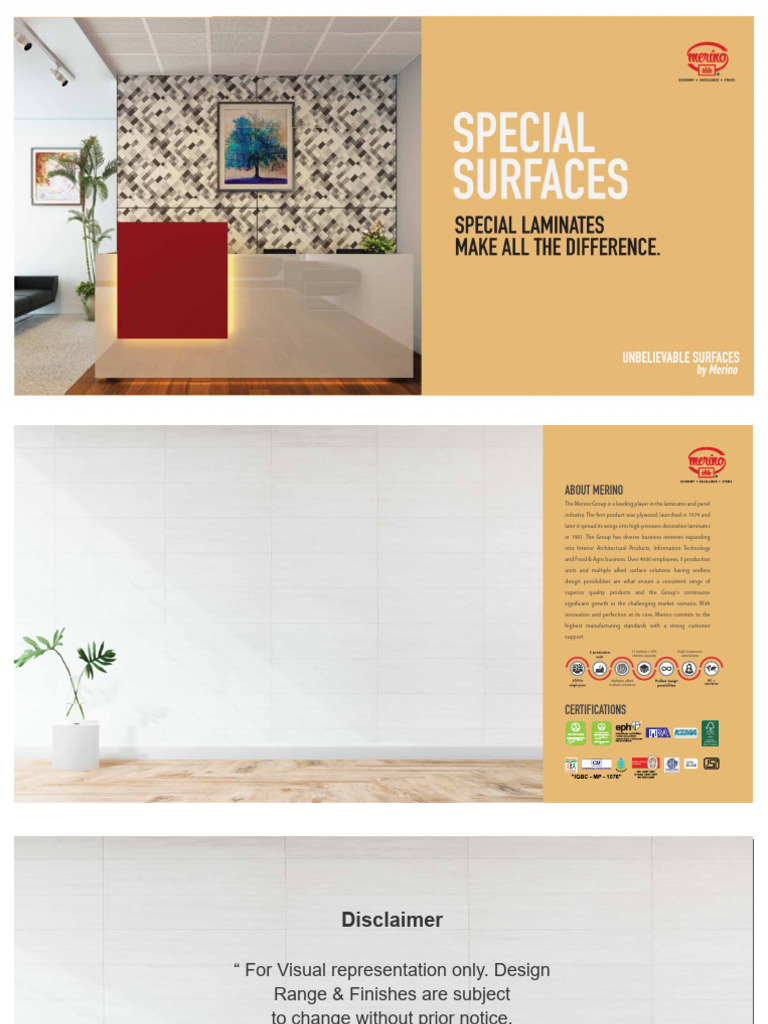 Merino Laminates 2024 Catalogue PDF | PDF | Lamination | Materials