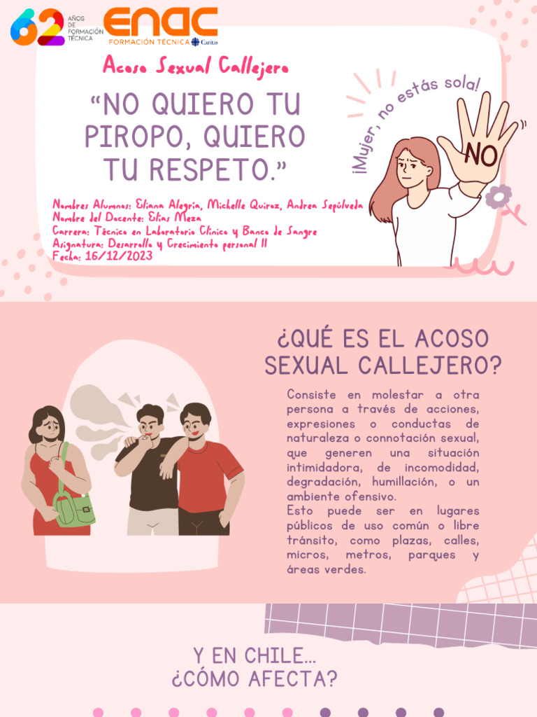 Acoso Sexual Callejero | Descargar gratis PDF | Acoso sexual ...