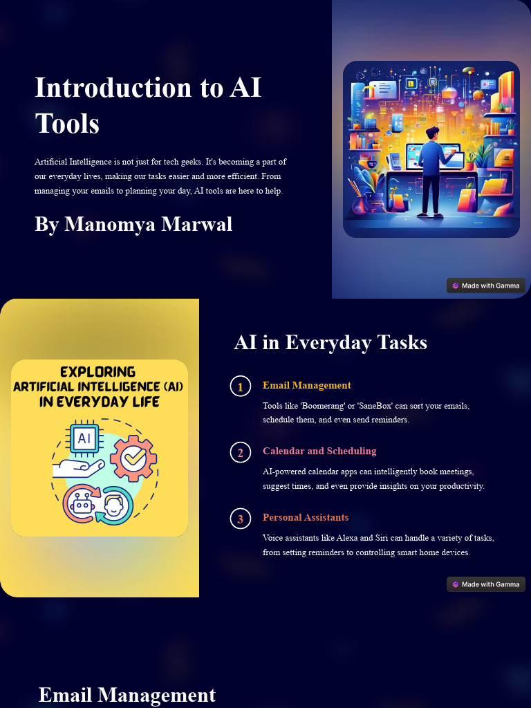 Everyday AI Tools for Productivity | PDF | Artificial Intelligence ...