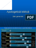 Apologetica Biblica