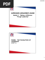Supervisory Development Course Overview | PDF | Career & Growth | Self ...