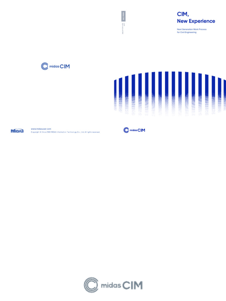 Midas CIM: Next-Gen Civil Engineering BIM | PDF | Building Information ...