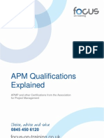 APM Training Courses & Qualifications Explained v1.04