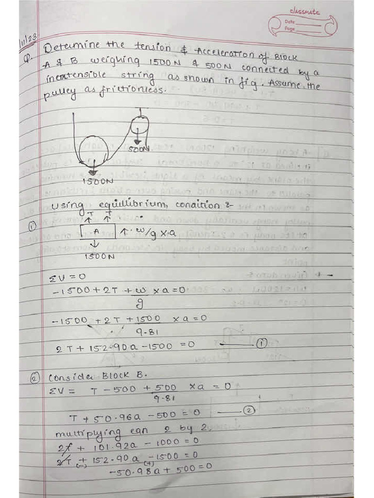 Unit 5 Kinetics Of Rigid Bodies Notes Pdf