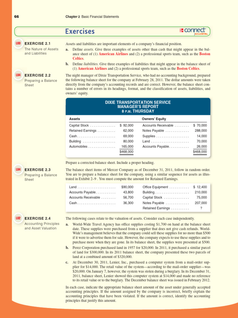 Understanding Assets and Liabilities | PDF | Debits And Credits ...