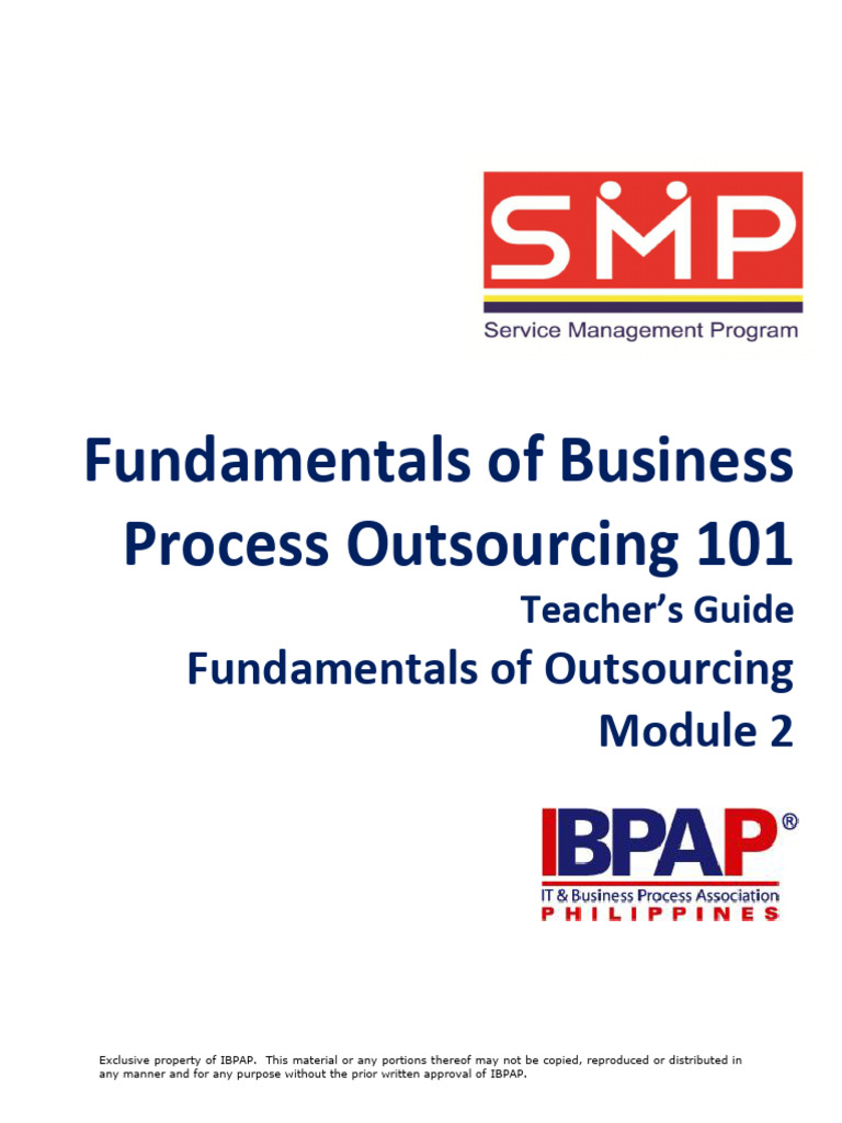 Business Process Outsourcing Guide | PDF | Outsourcing | Business