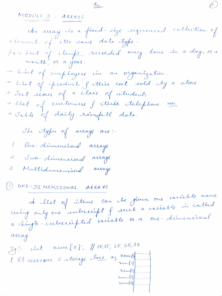Strings and Arrays | PDF