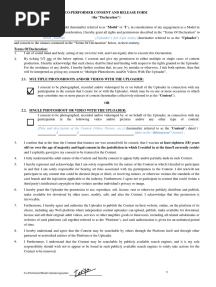 XHamster Co Performer Release Agreement