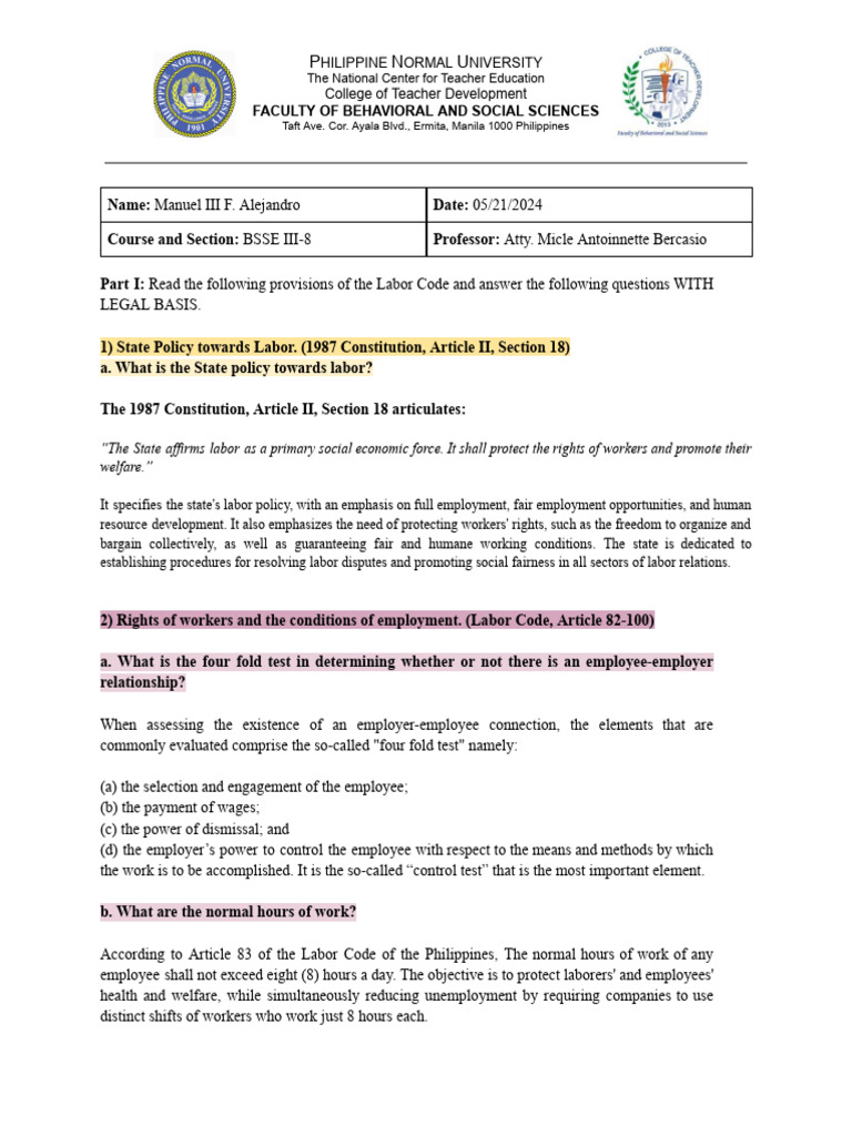 Alejandro asynchronous activity 6 pdf employment overtime