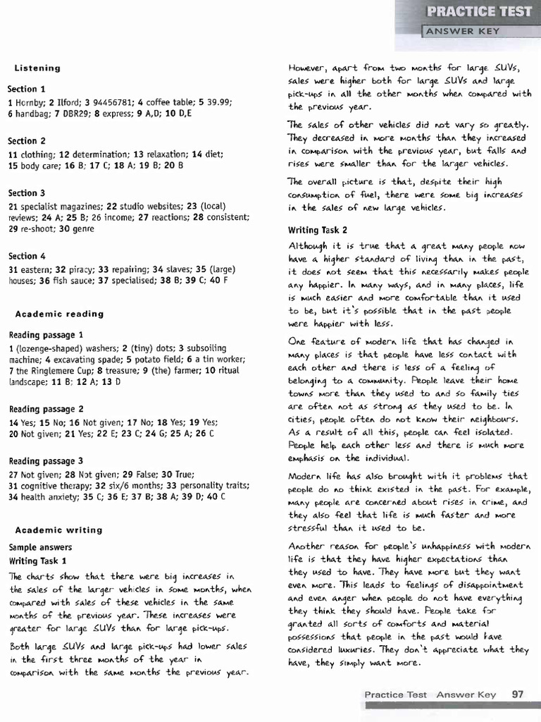 PracticeTest7 KEY | PDF