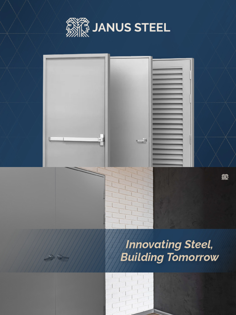 Janus Steel: Custom Door Solutions | PDF | Door | Window