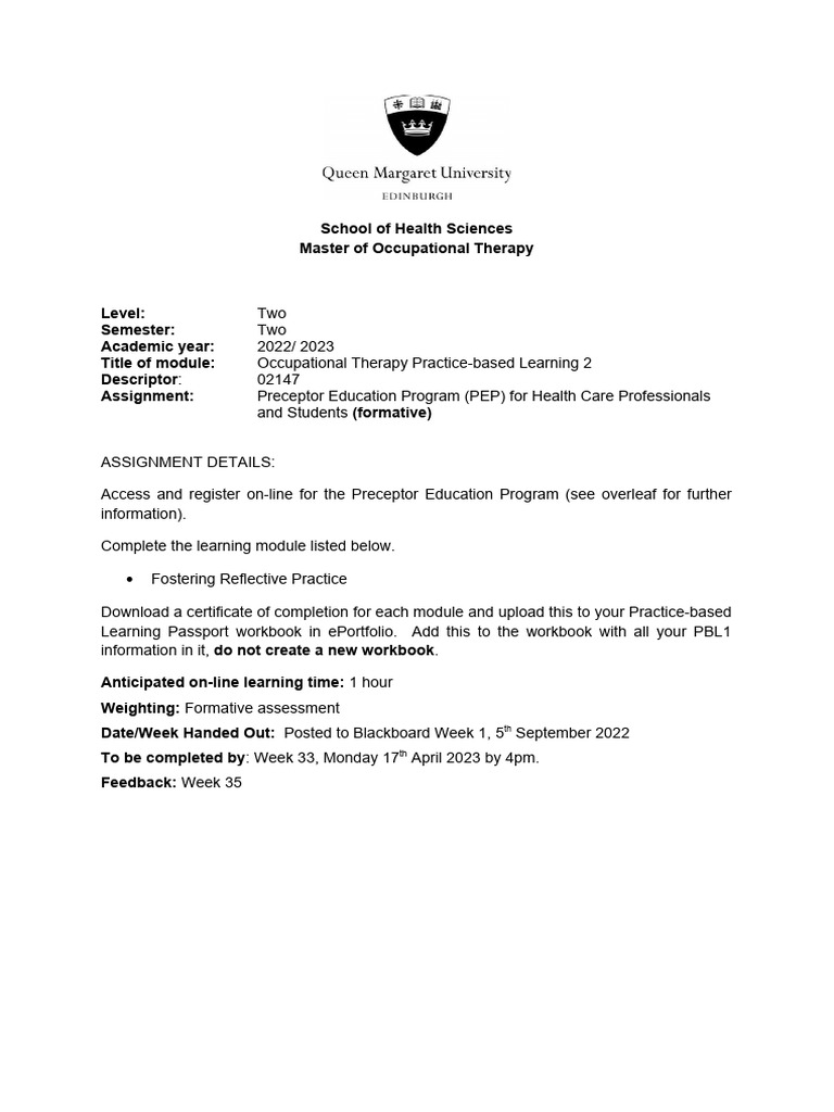 Formative Assessment - PEP Program 2017-18 | PDF | Educational ...