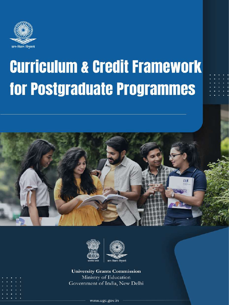 4682468 Curriculum And Credit Framework For Postgraduate Programmes