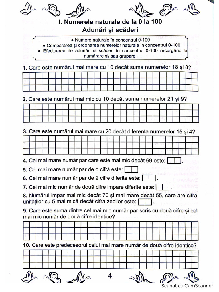 Tema Vacanta MEM PDF