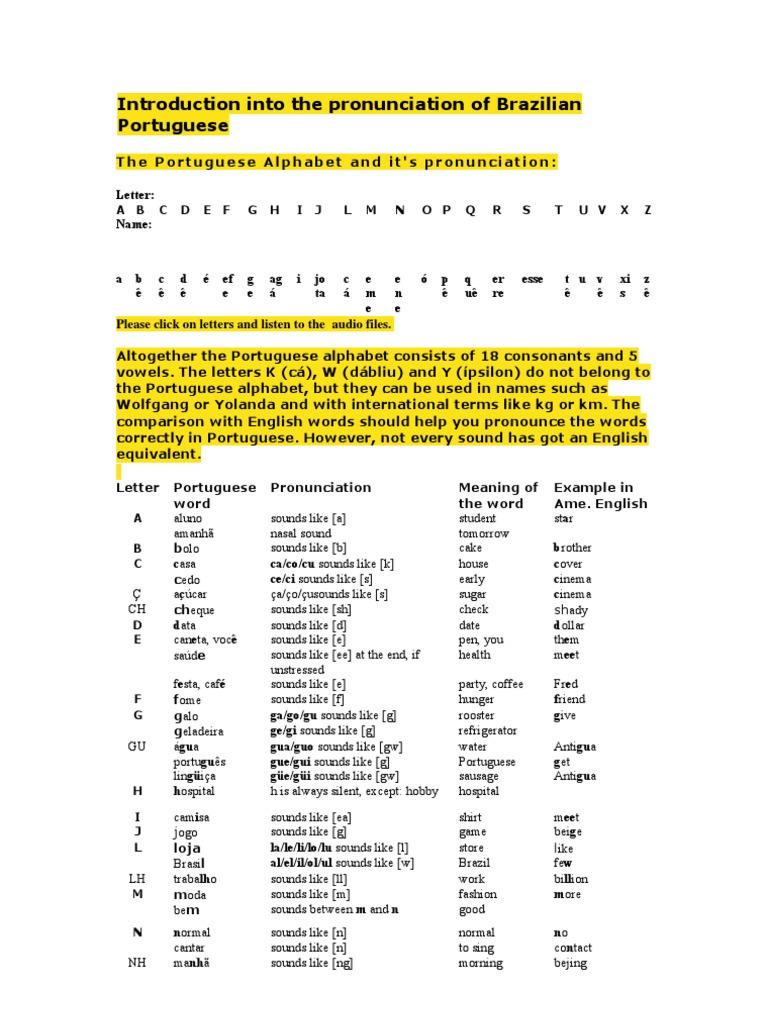 Brazilian Portuguese | PDF | Phonology | Linguistics