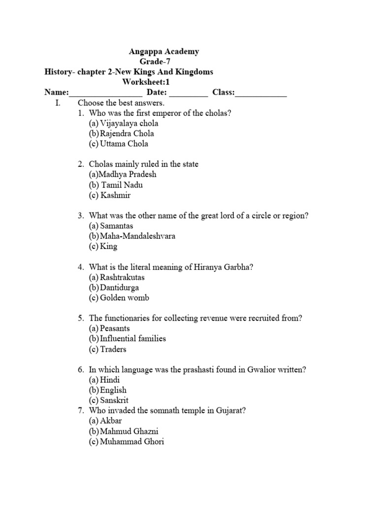 G 7 his 2 worksheet 1 2 download free pdf vedas south asia