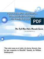 Psicoterapia Sistemica Transgeneracional Fenomenologica Por Paul Alan A Alvarado García