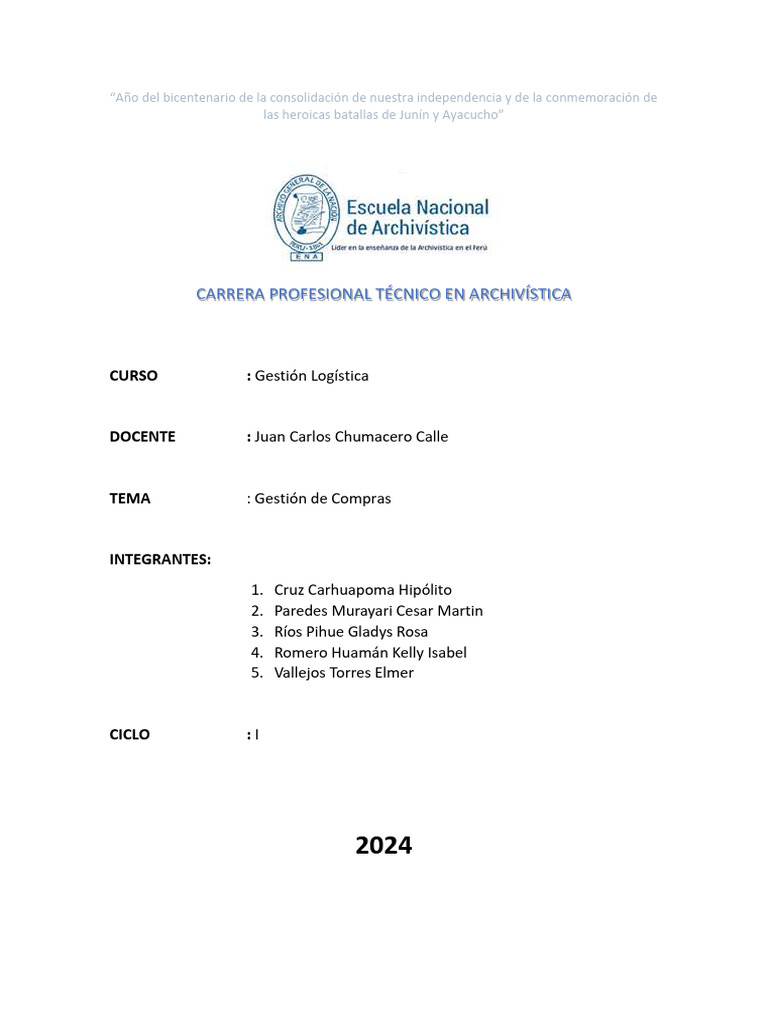 Gestión de Compras en Empresas 2024 | PDF | Business | Calidad (comercial)