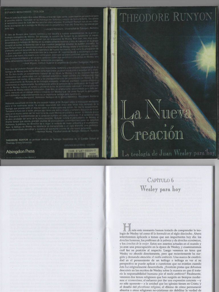 Wesley para Hoy, Cap. 6 Pag 193 Al 254 - La Nueva Creación de Theodore ...