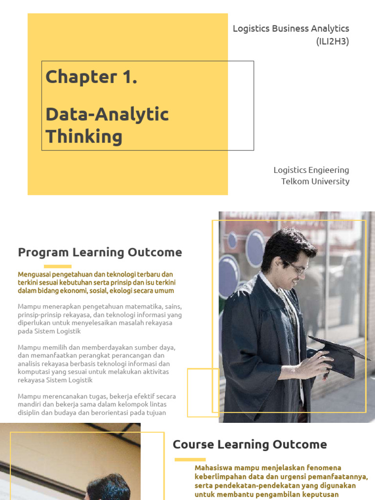 Data-Analytic Thinking in Logistics | PDF | Big Data | Data Science