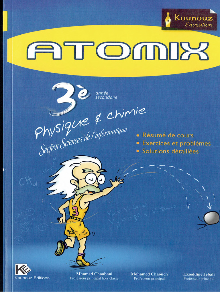 Atomix Physique Chimie 3eme SC Info | PDF